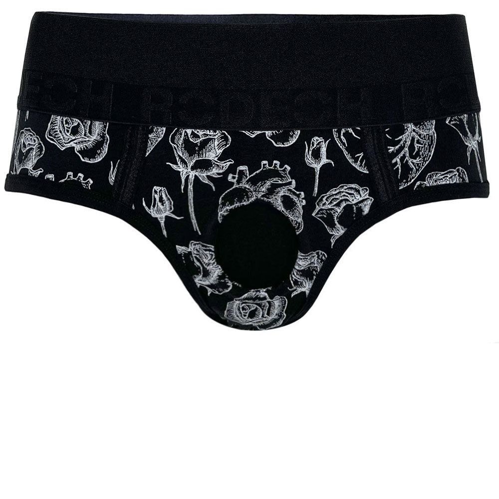 2.0 Brief+ Harness - Hearts &amp; Roses
