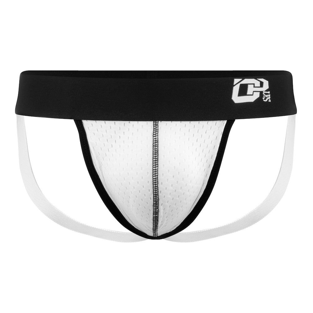 ORLVS Sport Mesh Jock Packing Underwear - White