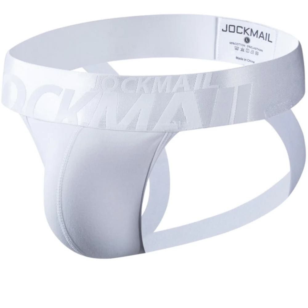 Monochrome Jock Hybrid Packer Underwear - White