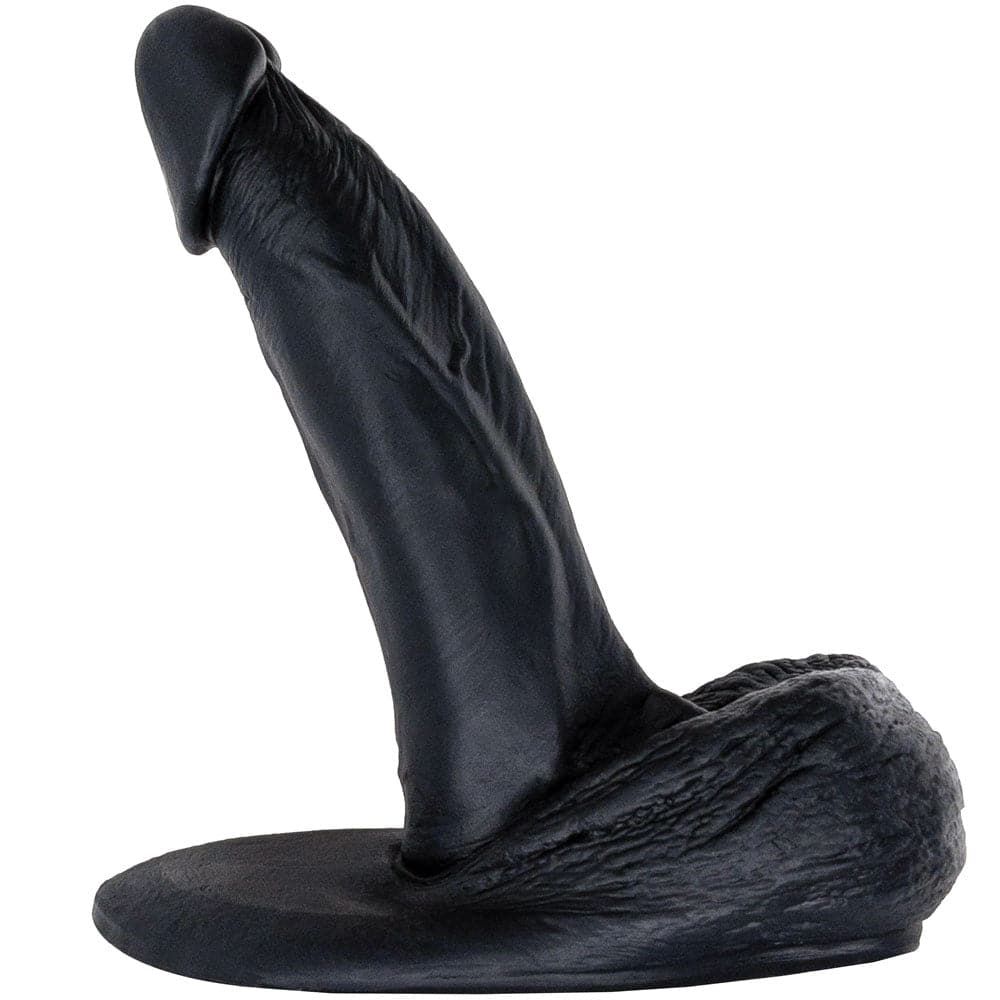 6&quot; Ryder Realistic Dual Density Pack and Play Dildo - Black