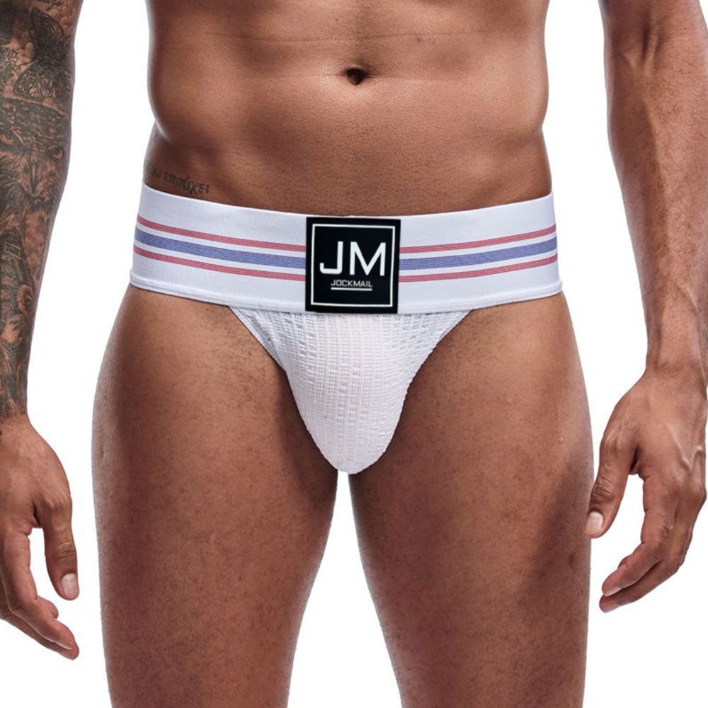 Brief Hybrid Old School Packer Underwear - White