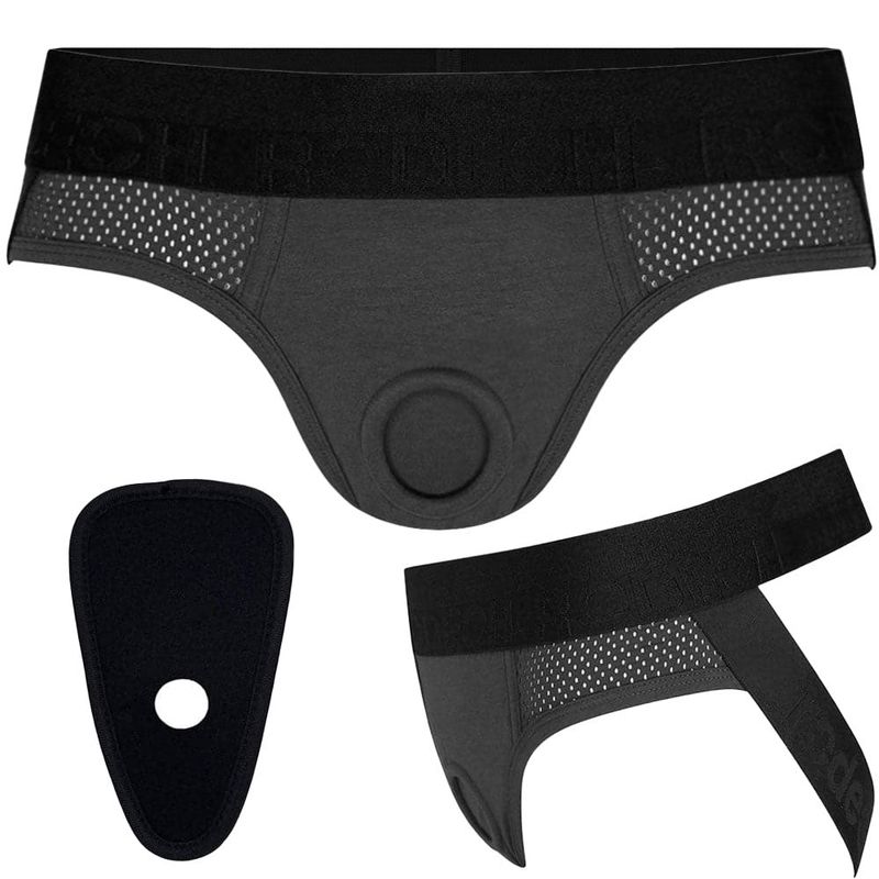 Jock Harness - Black &amp; Gray