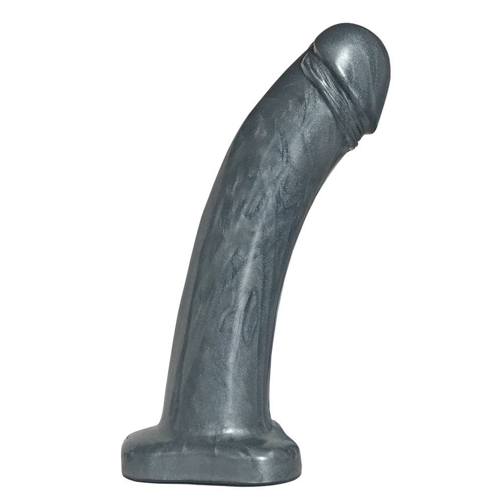 7&quot; Series Silicone Dildo - Pearlescent Steel