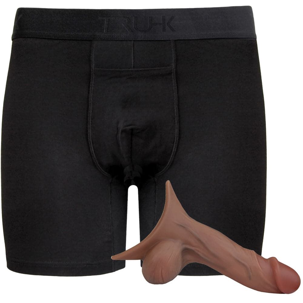 TRUHK - Pouch Front Boxer Underwear with 6&quot; Dark Caramel STP - PACKAGE DEAL