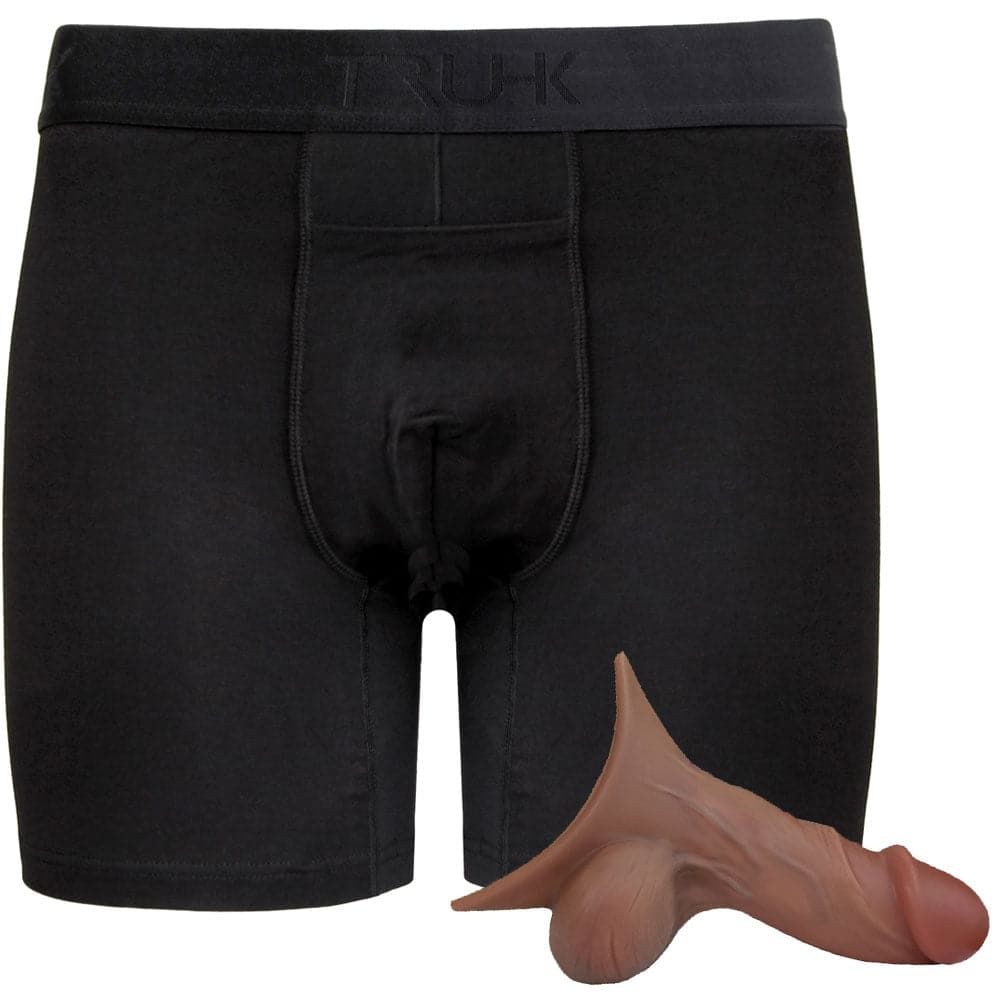 TRUHK - Pouch Front Boxer Underwear with 4.5&quot; Dark Caramel STP - PACKAGE DEAL