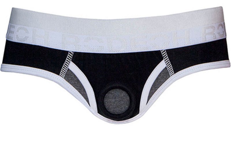 RodeoH Black Gray Low Rise Brief+ Harness | RodeoH