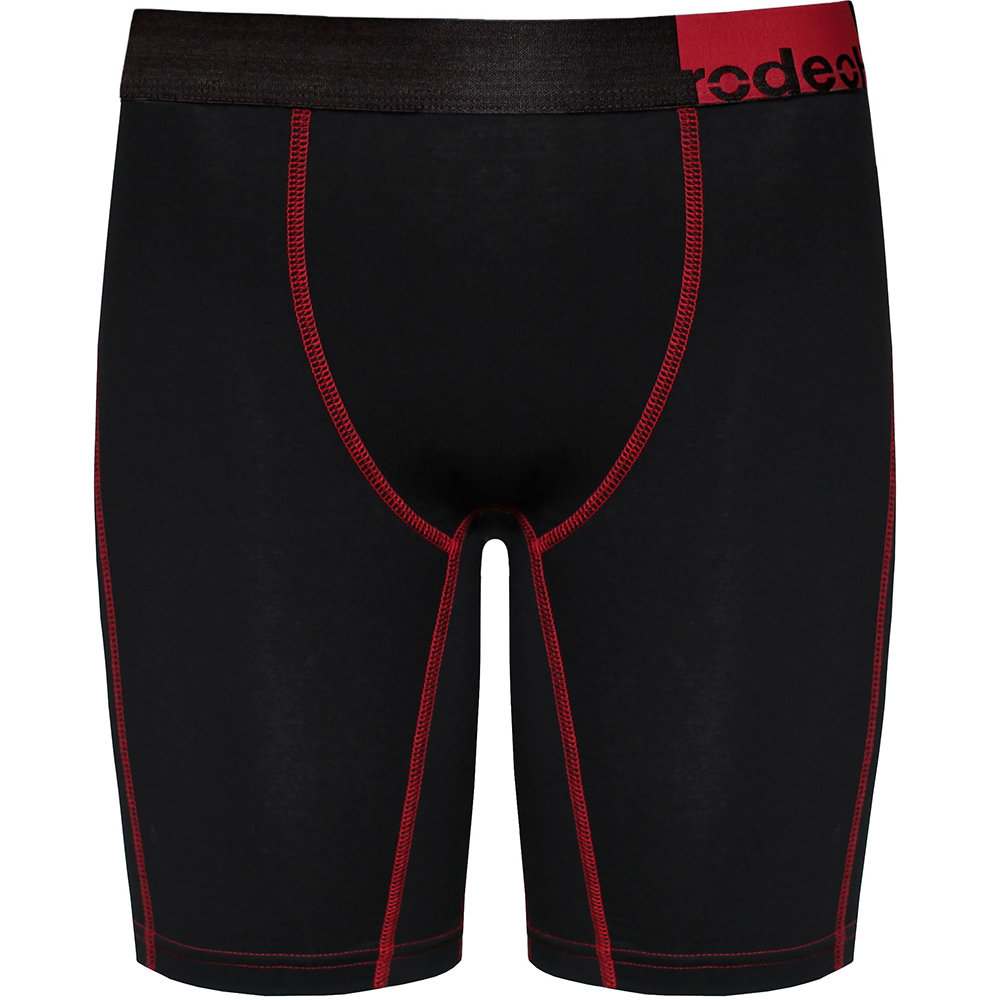 Black & Red Boxer Extended Leg Underwear