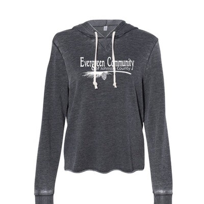 Alternative - Women’s Day Off Burnout French Terry Hooded Sweatshirt