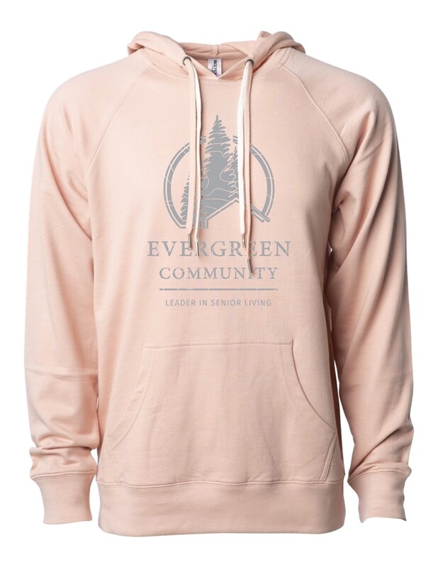 Evergreen Lightweight Terry Hooded Sweatshirt