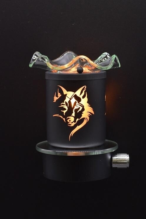 Wolf Black Plugin Oil Burner