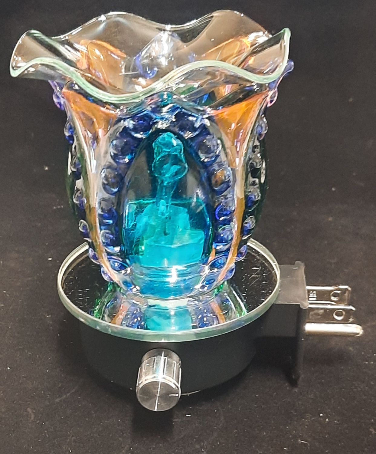 Beaded Multi color oil burner