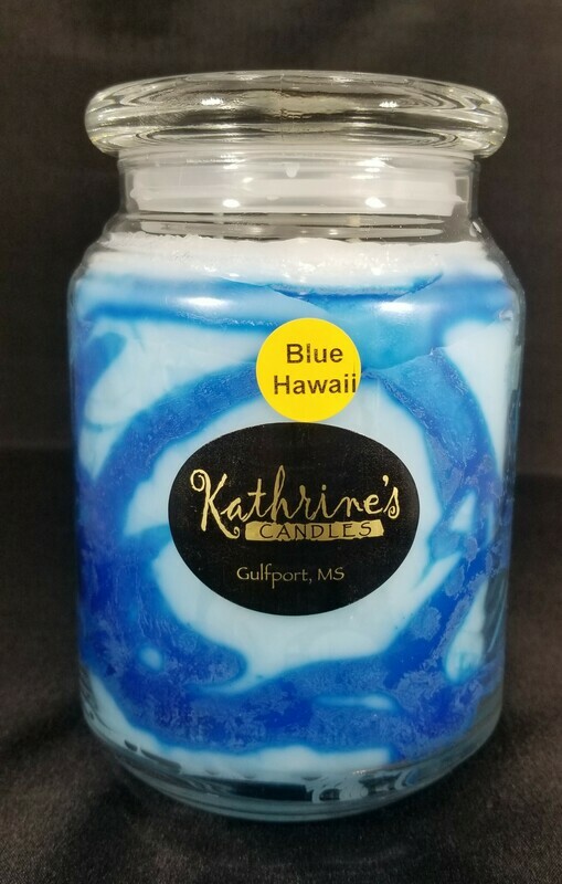 Blue Hawaii Jar Candle