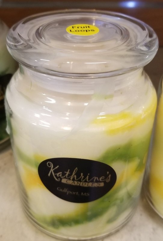 Fruit Loops Jar Candle