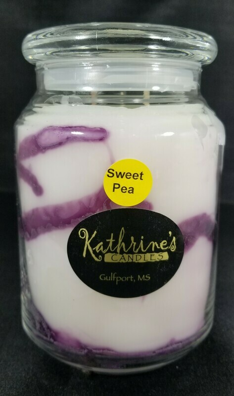 Sweet Pea Jar Candle
