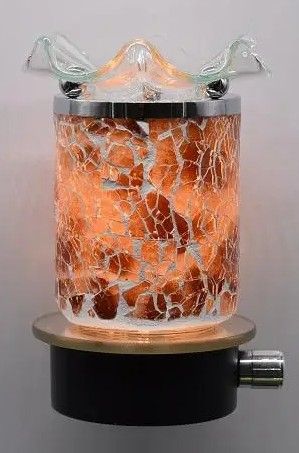 Brown crackle plug in oil burner Brown crackle plug in oil burner