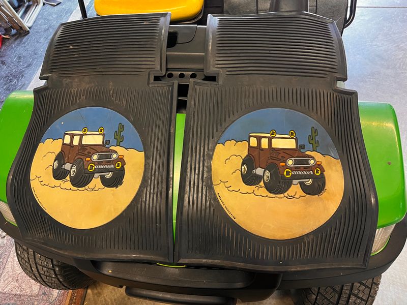 Vintage Original FJ40​ Cartoon Mats
