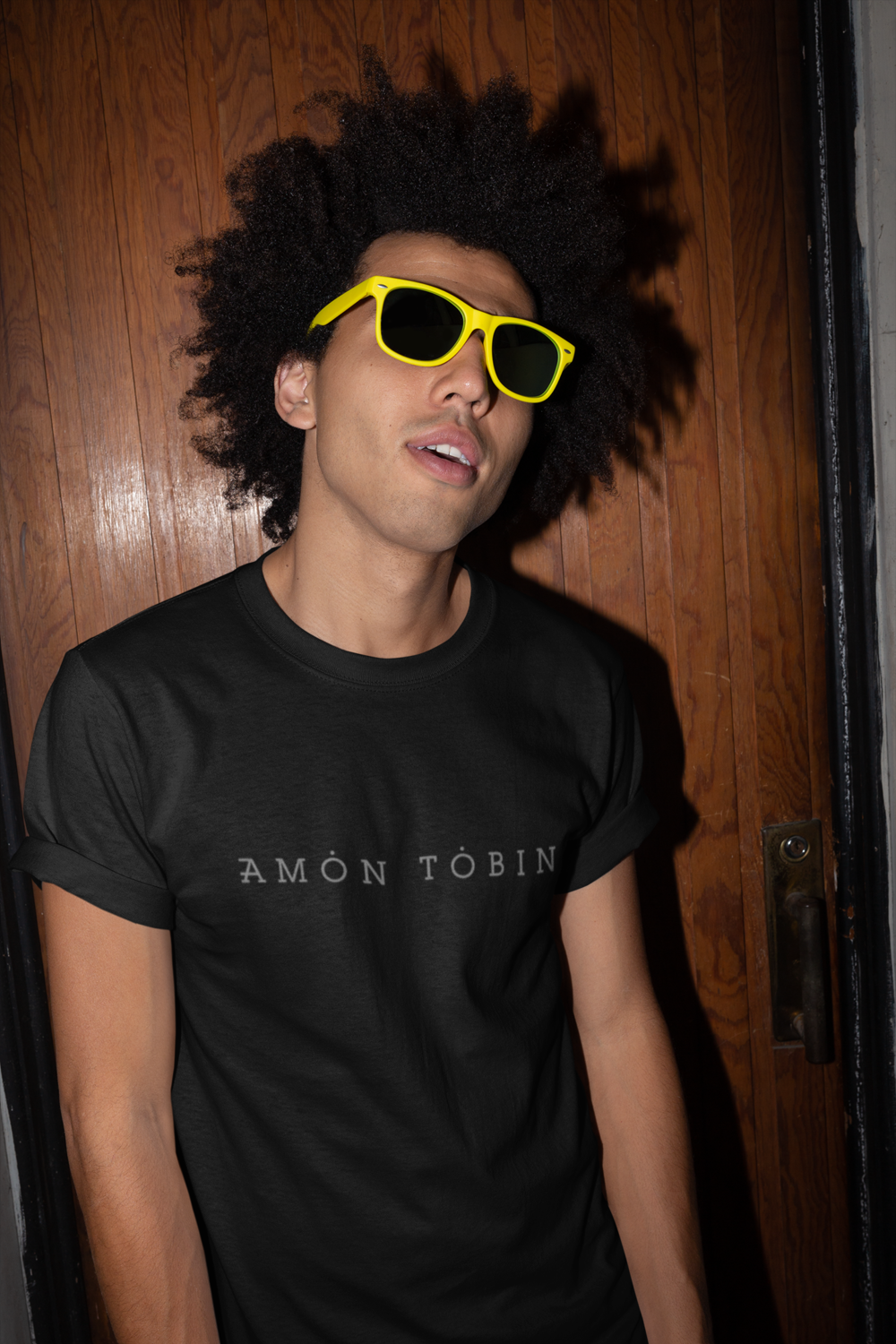 Amon Tobin 'Gray Logo' T-Shirt (unisex)