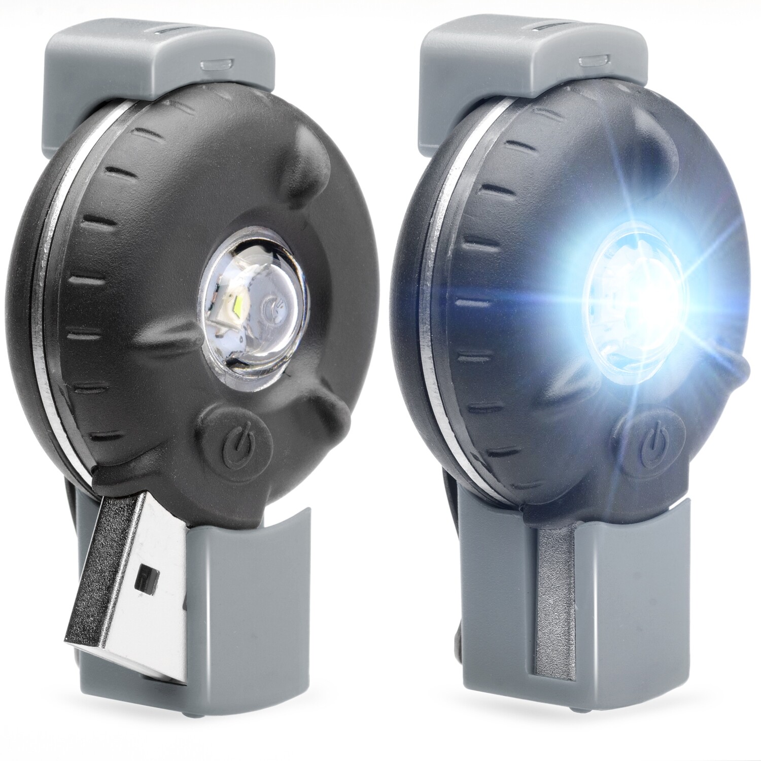 Bkin Smart Motion-Activated LED Personal Safety Light (2 Pack), Gray