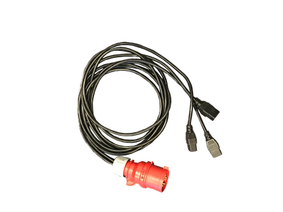 Rental C32A-3p to 3 x C19 cables 3m