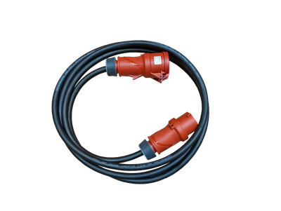Rental C32-3ph plug &amp; socket 5m