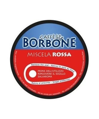 90 CAPSULE CAFFE' BORBONE DOLCE RE MISCELA ROSSA COMPATIBILE NESCAFE DOLCE GUSTO