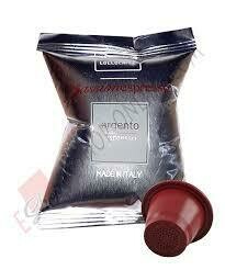 100 CAPSULE  LOLLO CAFFE' PASSIONESPRESSO ARGENTO COMPATIBILI NESPRESSO