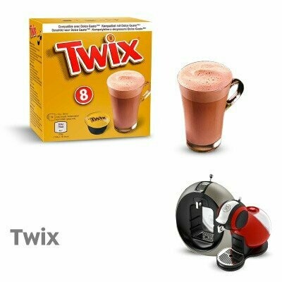 8 CAPSULE TWIX COMPATIBILI NESCAFE DOLCE GUSTO 8 CAPSULE TWIX COMPATIBILI NESCAFE DOLCE GUSTO