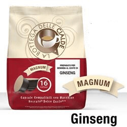 16 CAPSULE GINSENG DOLCE COMPATIBILE NESCAFE DOLCE GUSTO