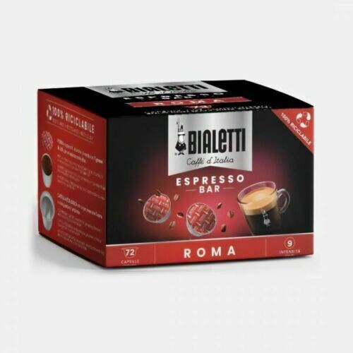 72 CAPSULE IN ALLUMINIO ORIGINALI BIALETTI ROMA 72 CAPSULE IN ALLUMINIO ORIGINALI BIALETTI ROMA