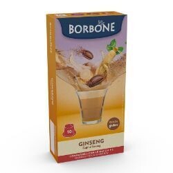 10 CAPSULE BORBONE GINSENG COMPATIBILE NESPRESSO