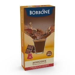 10 CAPSULE BORBONE MINICIOK CIOCCOLATA COMPATIBILE NESPRESSO