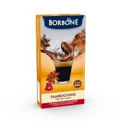 10 CAPSULE BORBONE SAMBUCHINO COMPATIBILE NESPRESSO