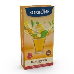10 CAPSULE BORBONE TE' AL LIMONE COMPATIBILE NESPRESSO