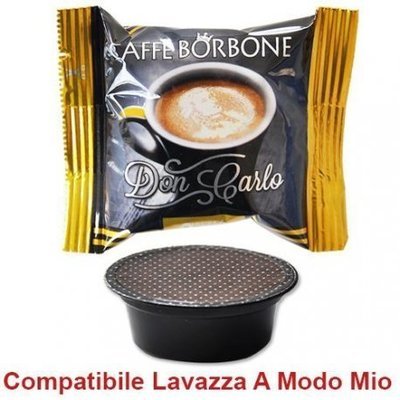 100 CAPSULE CAFFE' BORBONE DON CARLO MISCELA ORO COMPATIBILE LAVAZZA A MODO MIO 100 CAPSULE CAFFE' BORBONE DON CARLO MISCELA ORO COMPATIBILE LAVAZZA A MODO MIO
