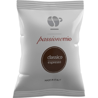 100 CAPSULE  LOLLO CAFFE' PASSIONEMIO CLASSICO COMPATIBILI LAVAZZA A MODO MIO