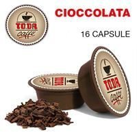 16 CAPSULE CIOCCOLATA TODA GATTOPARDO COMPATIBILE LAVAZZA A MODO MIO