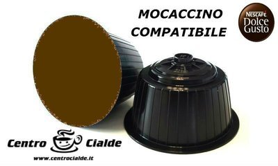 16 CAPSULE MOCACCINO COMPATIBILE NESCAFE DOLCE GUSTO
