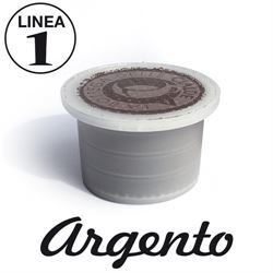 50 CAPSULE CAFFE' ARGENTO LA BOTTEGA DELLE CIALDE COMPATIBILE UNO SYSTEM