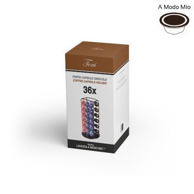 PORTACAPSULE TONI LAVAZZA A MODO MIO GIREVOLE 36 CAPSULE
