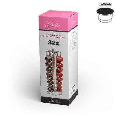 PORTACAPSULE GIULIA CAFFITALY - LAVAZZA BLUE - FIRMA GIREVOLE 32 CAPSULE