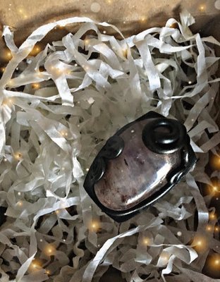 Anillo Artesanal Piedra Amatista