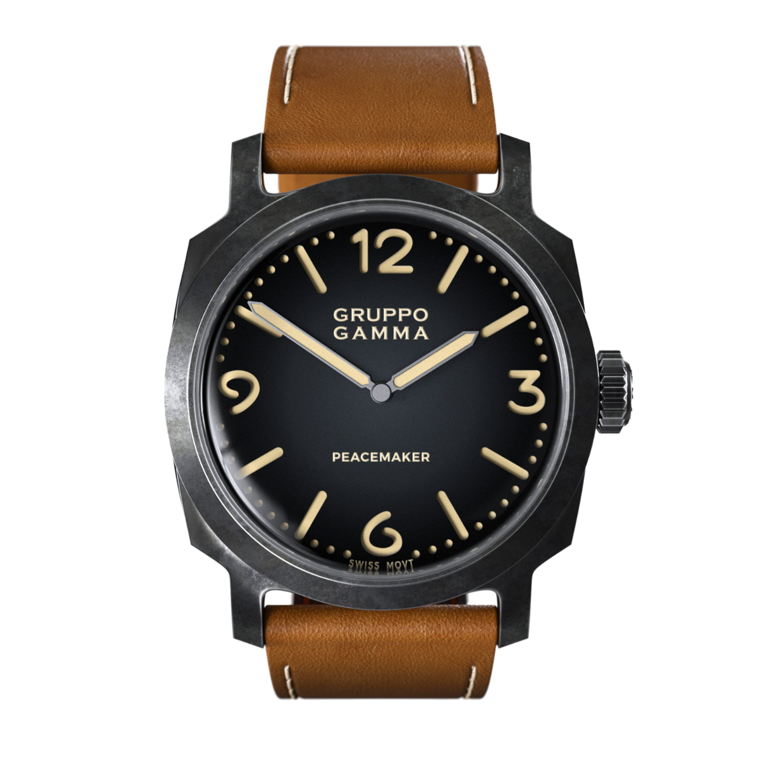 Gruppo Gamma Peacemaker PA-02 Aged Steel Automatic