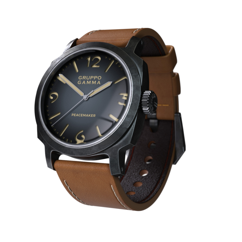 Gruppo Gamma Peacemaker PA-03 Aged Steel Automatic