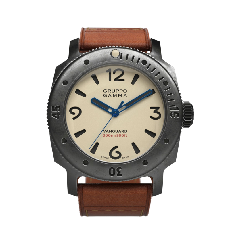 Gruppo Gamma Vanguard AV-00 Aged Steel Automatic