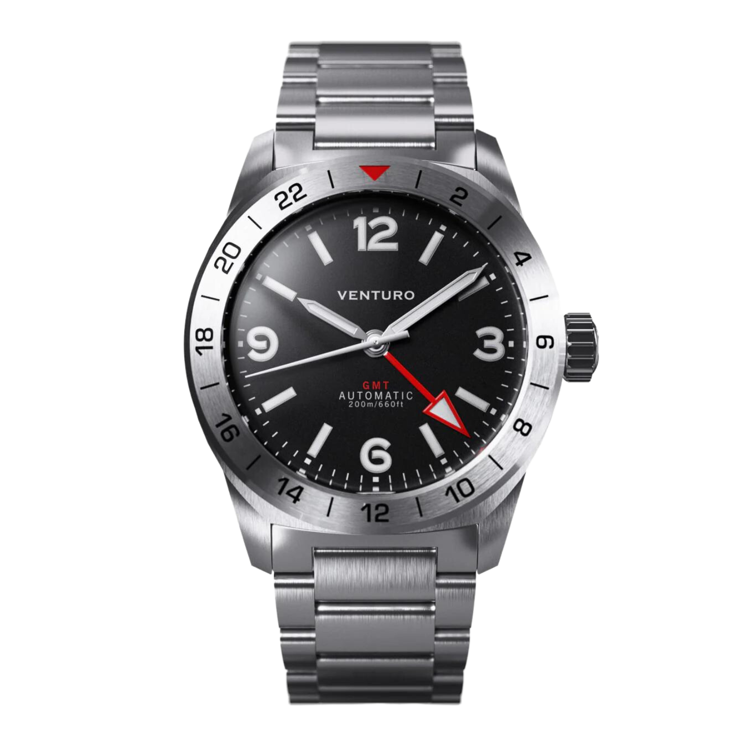 Gmt mechanical clearance watch