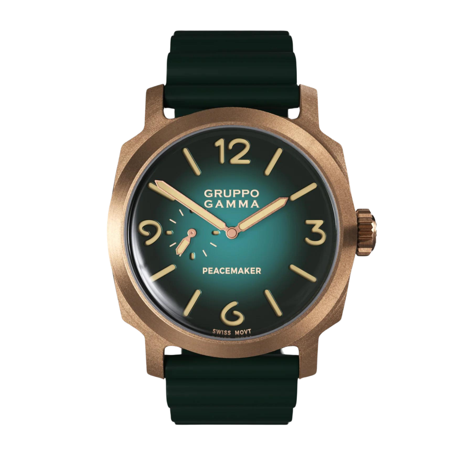 Gruppo Gamma Peacemaker PN-19 Bronze CuSn8 Hand Wound