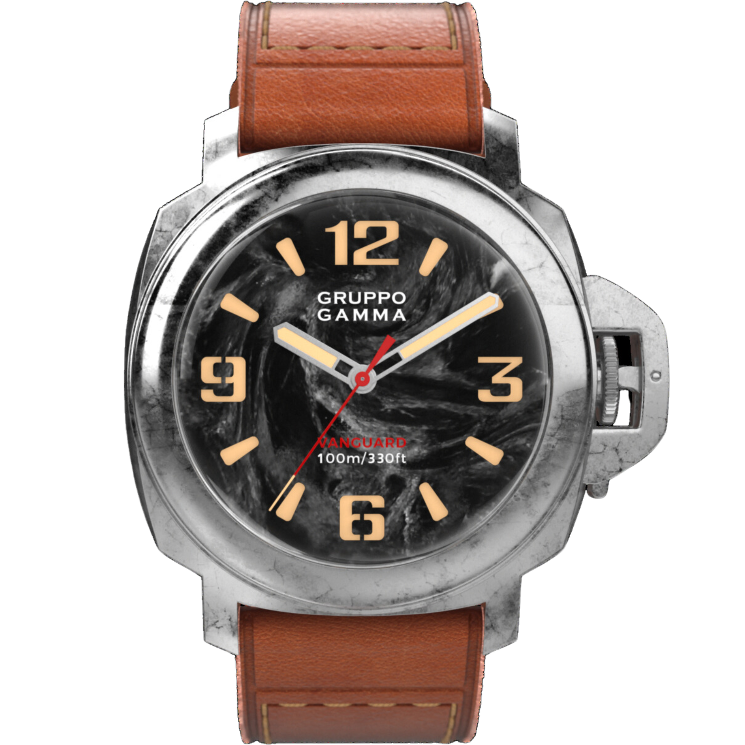 Gruppo Gamma Vanguard AV-10 Automatic Weathered Steel
