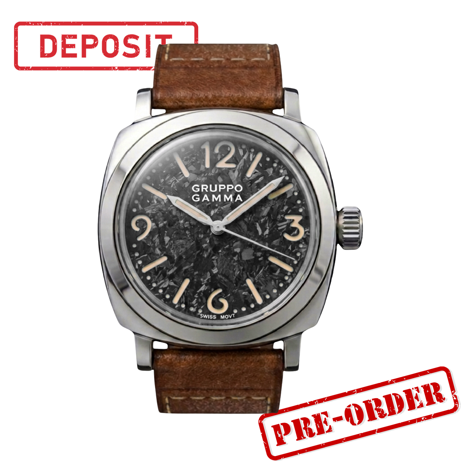 Gruppo Gamma Genesis GG-13 – Crystallised Titanium Dial – Preorder Deposit Gruppo Gamma Genesis GG-13 – Crystallised Titanium Dial – Preorder Deposit