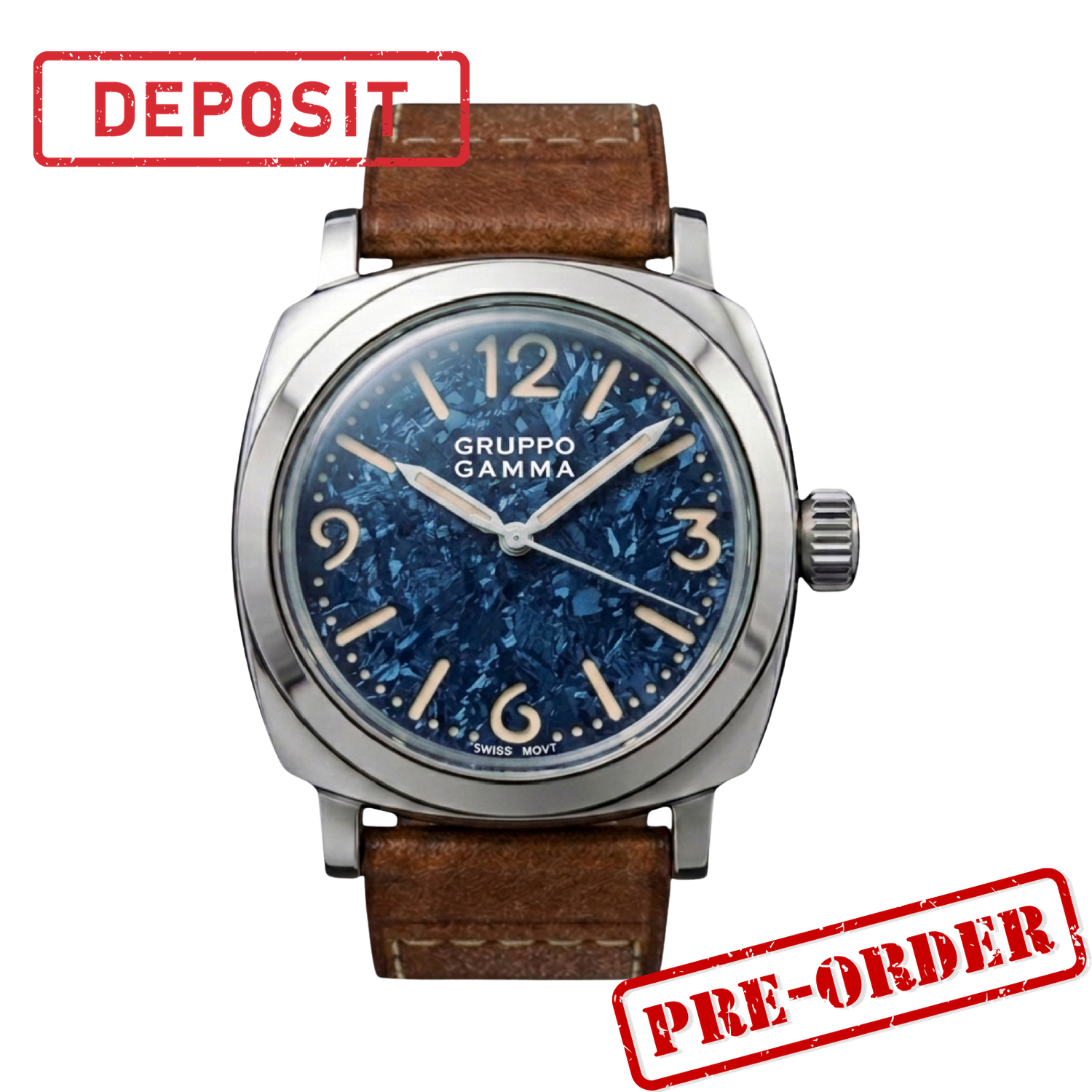 Gruppo Gamma Genesis GG-14 – Crystallised Titanium Dial – Preorder Deposit Gruppo Gamma Genesis GG-14 – Crystallised Titanium Dial – Preorder Deposit