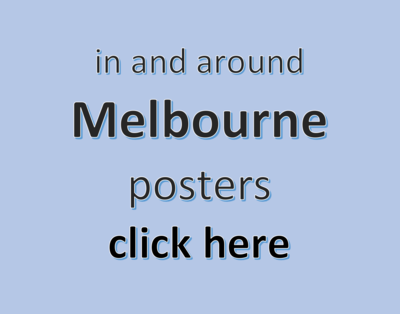 Melbourne posters